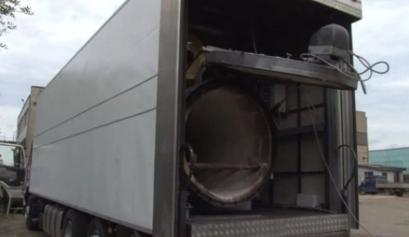 Fact Checkers Silent as 8-Year-Old Goes Viral, Claiming It’s a “Russian Mobile Crematorium” in Mariupol