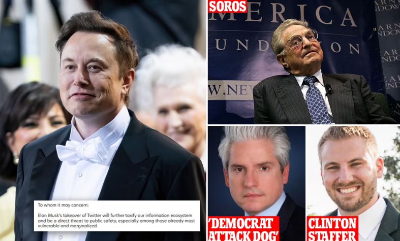 Revealed: George Soros, Clinton and Obama Staffers and European Governments Are Behind Anti-Musk Campaign To Force Big Corporations To Boycott Twitter – After Elon Demanded To Know ‘Who Funds These Organizations?’