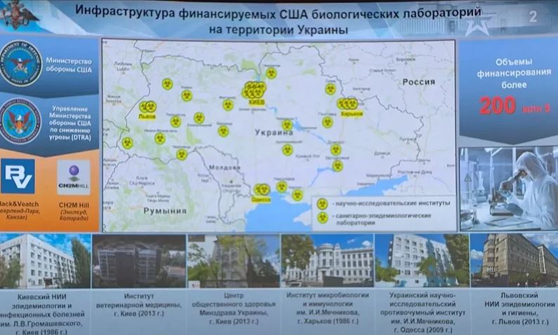 US Department of Defense Finally Comes Clean – Admits in Public Document That There Are 46 US Military-Funded Biolabs in Ukraine