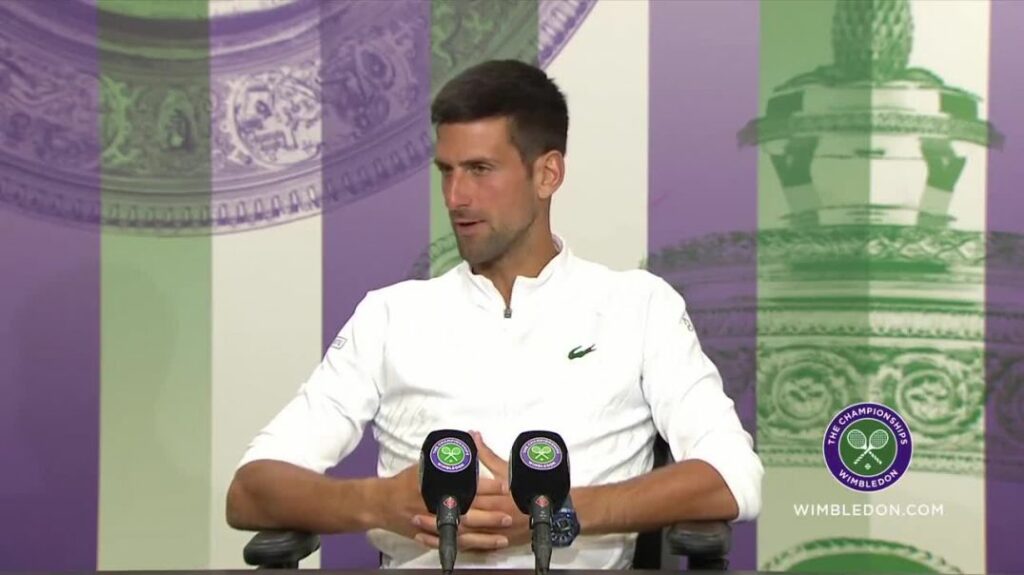 NEW – Tennis Star Novak Djokovic Reaffirms C0VID Vaxxine Stance After Winning Wimbledon, Hopes For An Exemption From The Mandates For The US Open