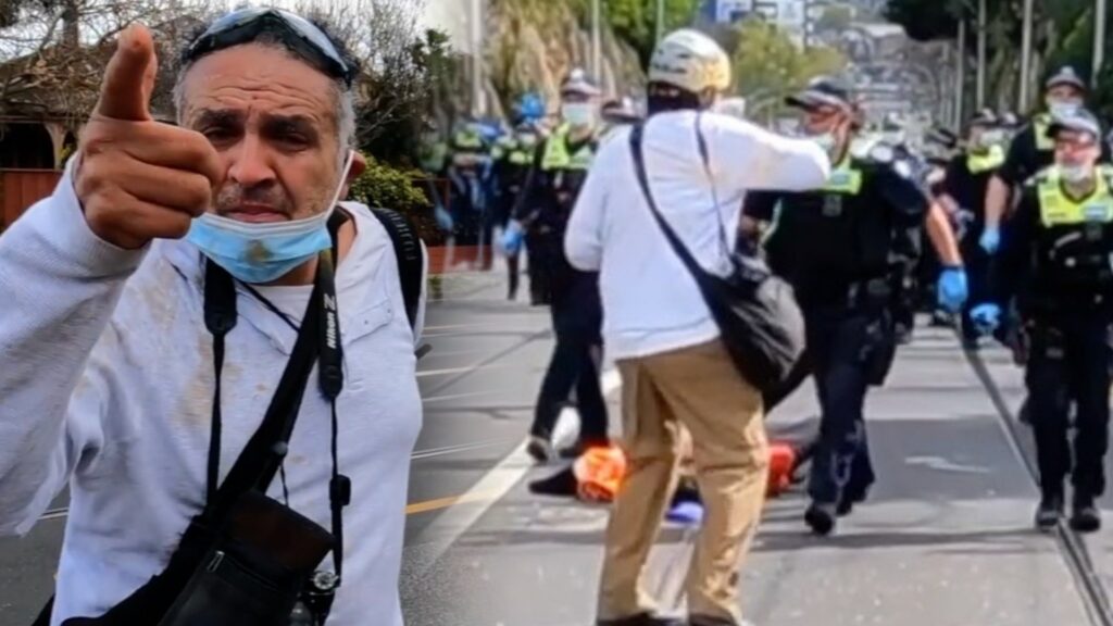 Victoria Police Forced to Pay Thousands of Dollars to a Photojournalist Who Was Pepper-Sprayed While Covering an Anti-lockdown Protest in Melbourne Last Year