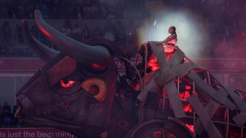 An Extremely Brazen Opening Ceremony to the Commonwealth Games This Year, Openly Worshipping Baal