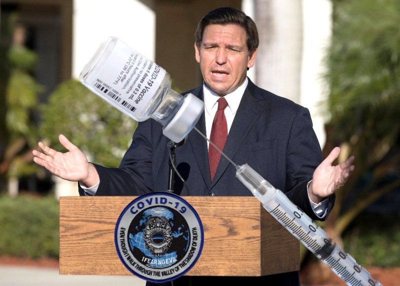 Ron DeSantis Signed COVID Law Allowing Forced Injections by ‘Any Means Necessary’