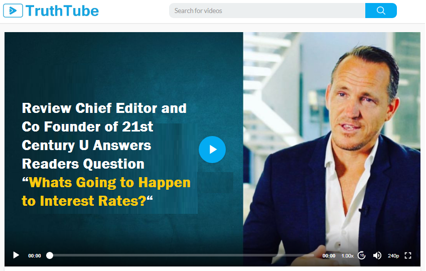 Australian National Review Chief Editor and Co-Founder of 21st Century U Answers Reader’s Question “What’s Going to Happen to Interest Rates?”