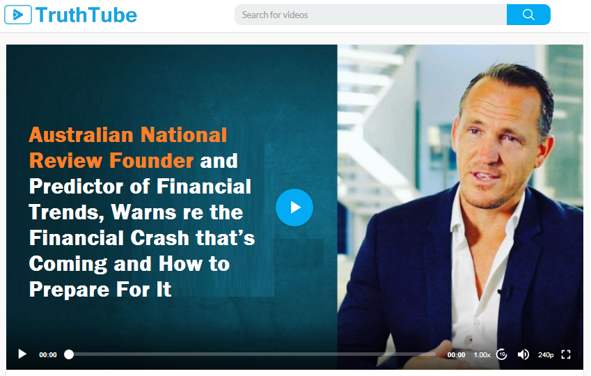 Australian National Review Founder and Predictor of Financial Trends, Warns re the Financial Crash that’s Coming and How to Prepare For It