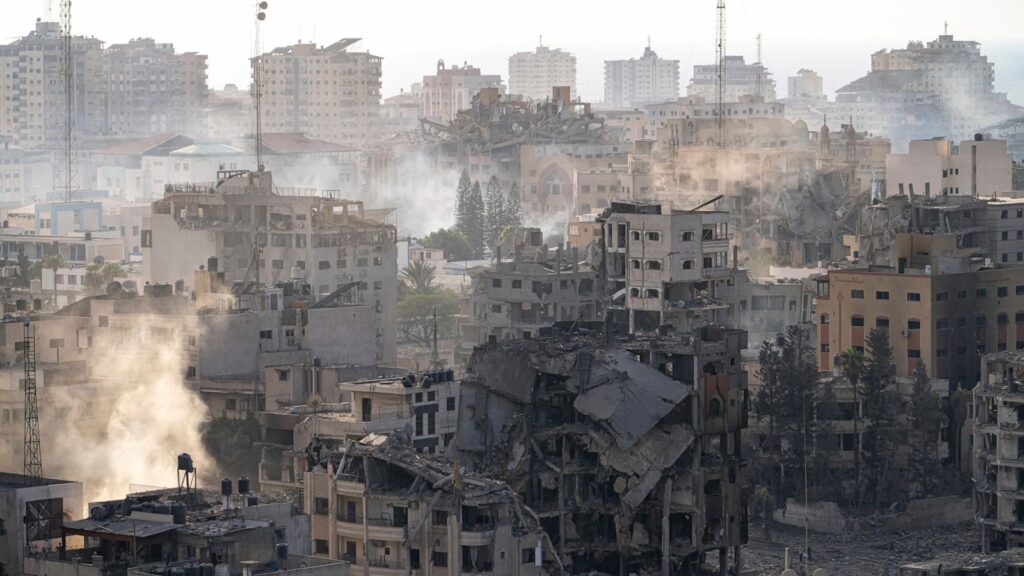 Footage of Destruction in the Gaza Strip Caused by Israeli Carpet Bombing. Why is it That If Any Other Country Did This to Innocent Civilians It Wouldn’t be Tolerated?