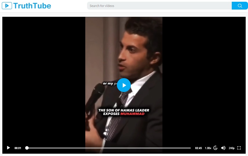 The Son of Hamas Leader Exposes Muhammad