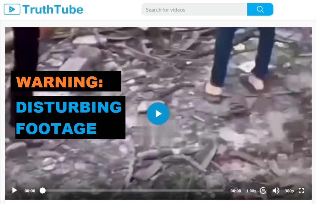 WARNING: DISTURBING FOOTAGE. LIFELESS BODIES OF KID AND MAN Carried Through Streets of Gaza Strip on Mattress as People Grab Whatever They Can for Frantic Rescue Efforts
