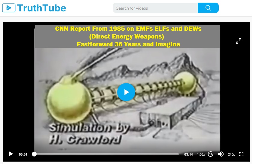 CNN Report From 1985 on EMFs ELFs and DEWs (Direct Energy Weapons). Fastforward 36 Years and Imagine What They Can Do Today…