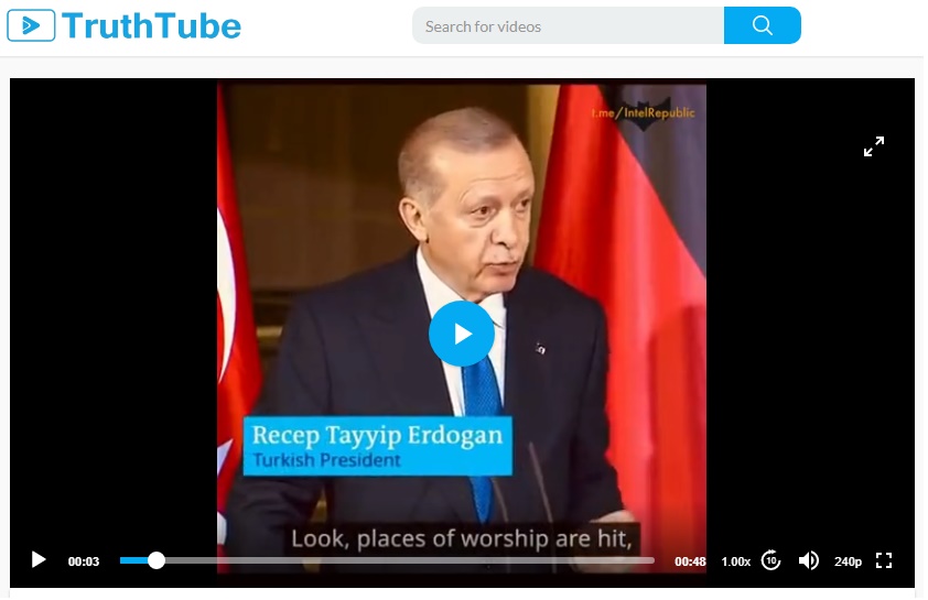 Erdogan Blasts Israel For Ignoring Torah’s Teachings as It Kills Children and Bombs Hospitals