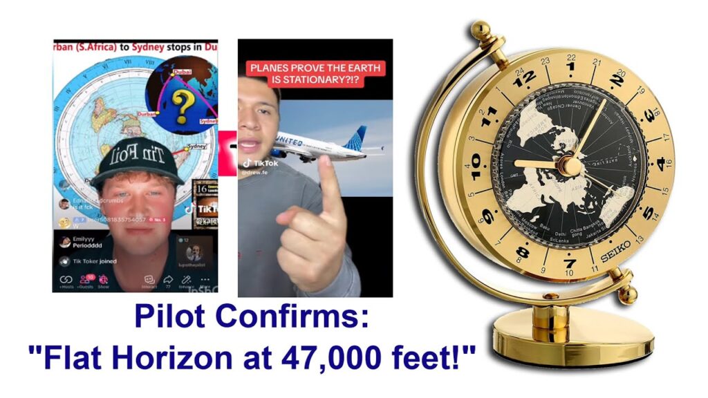 Pilot Confirms: “Flat Horizon at 47,000 Feet”