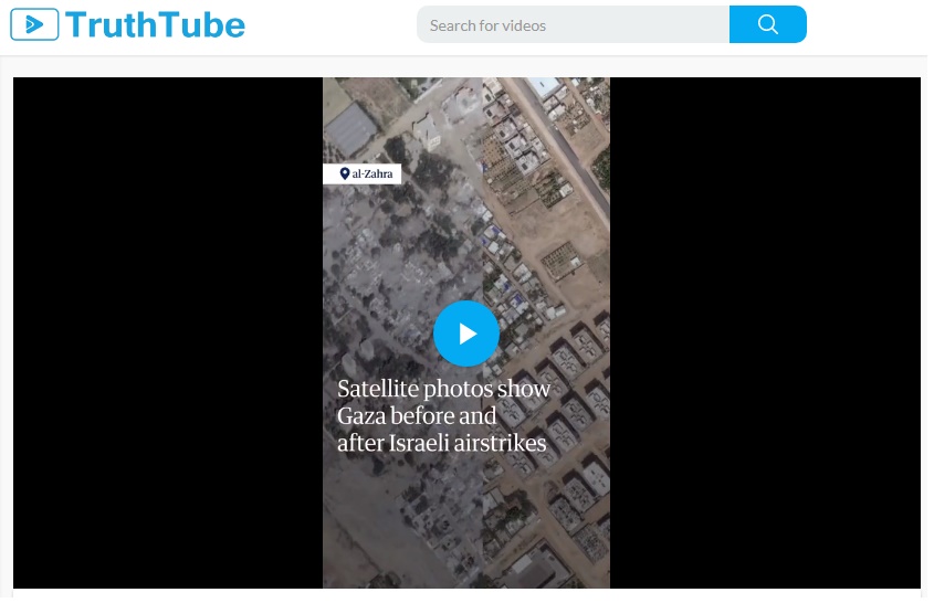 Satellite Images of Some Neighborhoods in the Gaza Strip Before and After the Start of IDF Airstrikes