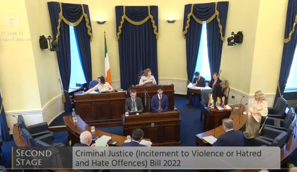 Criminal Justice (Incitement to Violence or Hatred and Hate Offences) Bill that Ireland Government is Trying to Pass