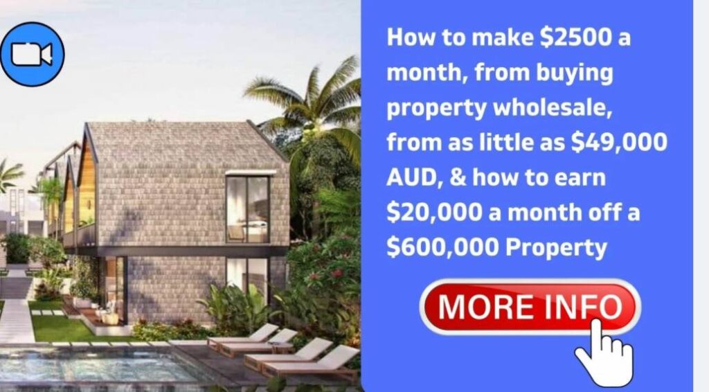 Zoom Webinar (Nov 15, 2023 05:30 PM Canberra, Melbourne, Sydney): How Brand New Villas for $99,000 AUD Can Generate $5000 Per Month or $49,000 Studios $2500 Per Month and How Australians are Replacing Their Full Time Incomes from Some Bali Holiday Villas