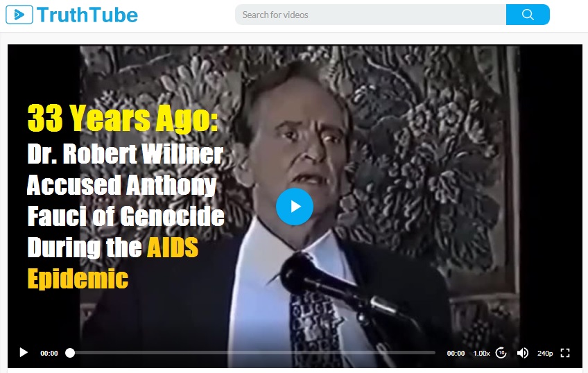 33 Years Ago, Dr. Robert Willner Accused Anthony Fauci of Genocide During the AIDS Epidemic