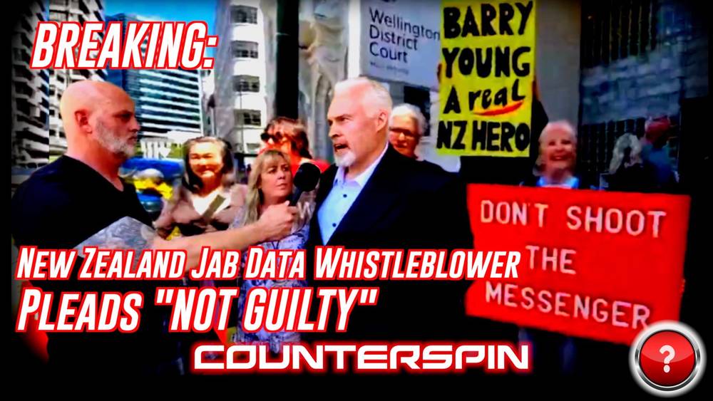 BREAKING: New Zealand Jab Data Whistleblower Pleads “NOT GUILTY”