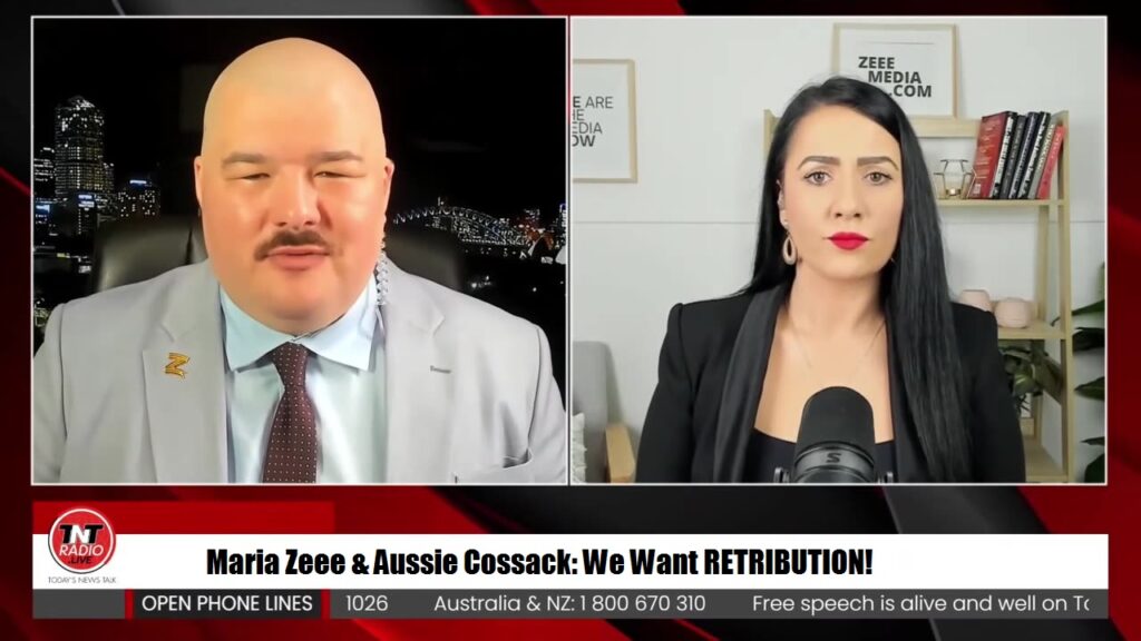 Maria Zeee & Aussie Cossack: We Want RETRIBUTION!