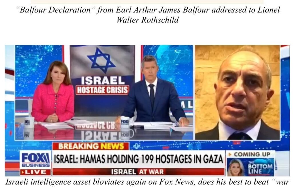 Part 2 – “Fox Suddenly Elevates Key Zio-Rothschild Henchman, Burns In Israeli War Narrative To American Citizens”