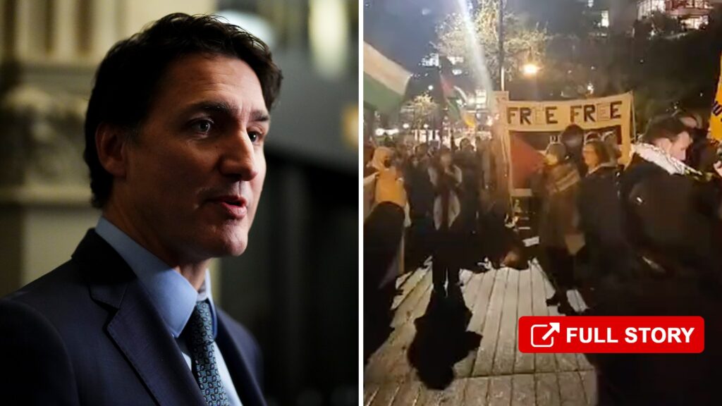 Trudeau Fundraising Event Hit With Anti-Israel Protest