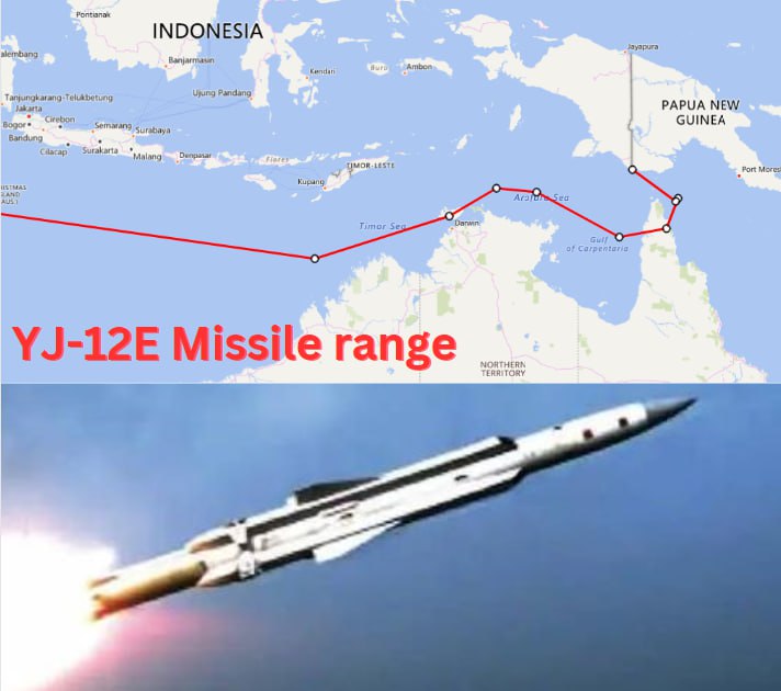 China is Quietly Supplying Australia’s Closest Neighbour Indonesia with YJ-12E Supersonic Coastal Missiles System Capable of Striking Australian Ships Operating in the Timor & Arafura Seas