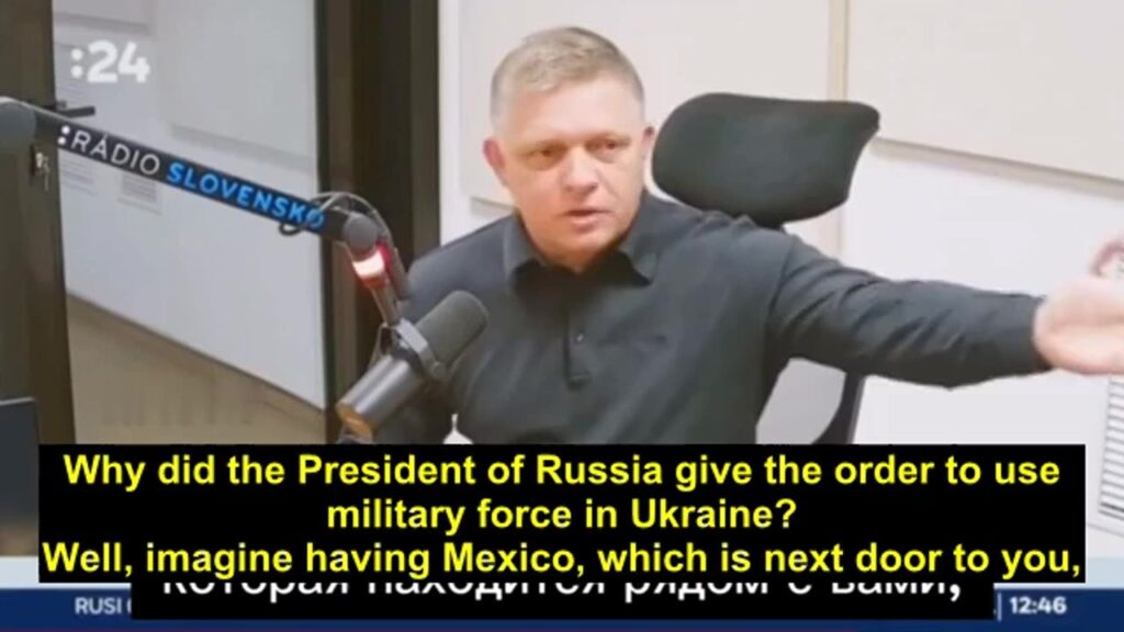 Slovak Prime Minister Fico Said that Ukraine Has Been Under US Control Since 2014, So the Russian Federation was Forced to Use Military Force