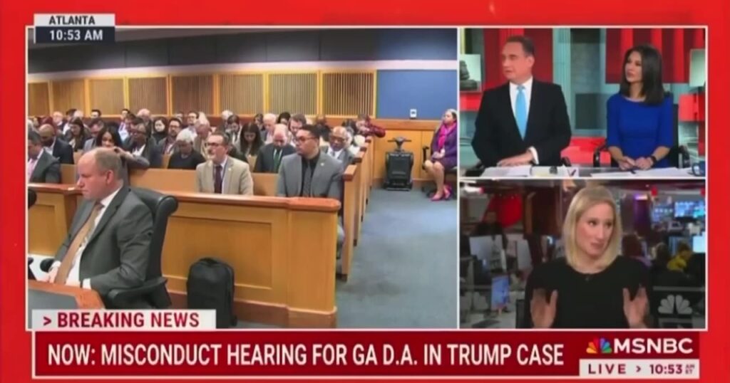 MSNBC – Fani Willis Lied… Game Over, She Will be Disqualified