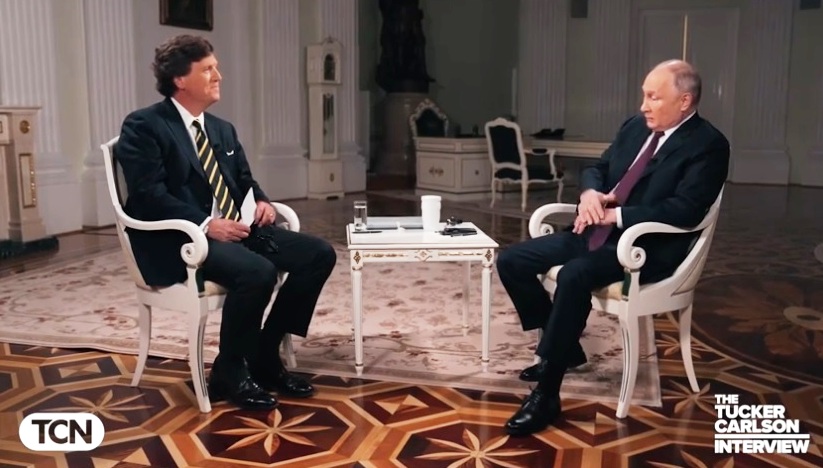 Watch Now Below What Will Become the Most Watched Interview in Human History, The Tucker Carlson and Putin