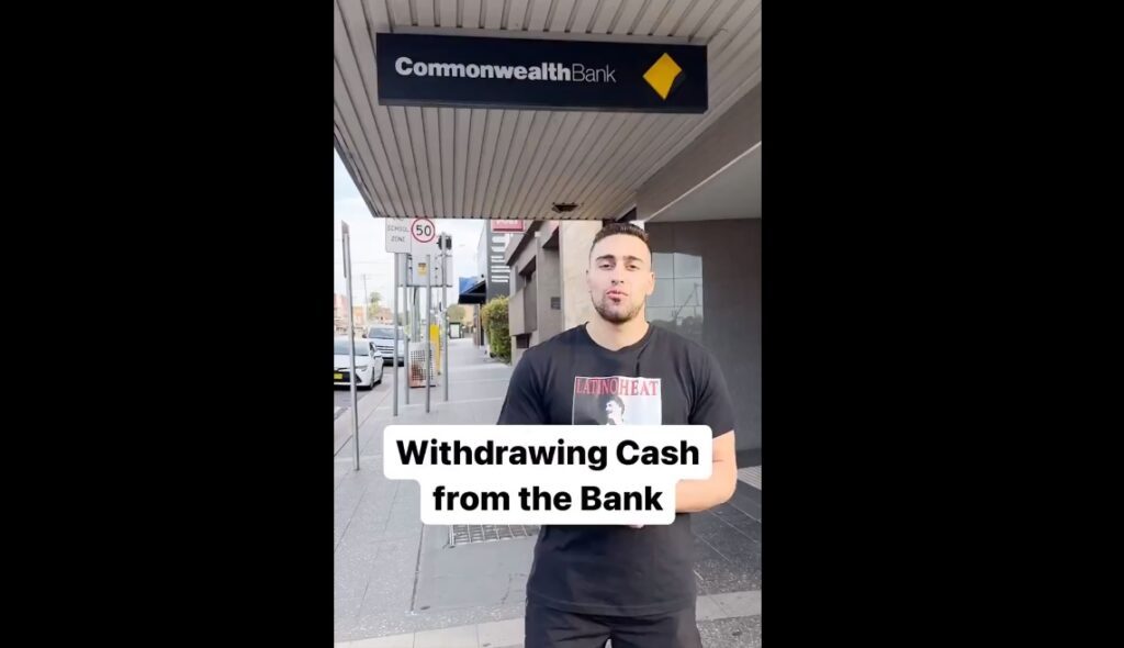 Banks in Australia Require You to Inform Them Why You’re Withdrawing Cash