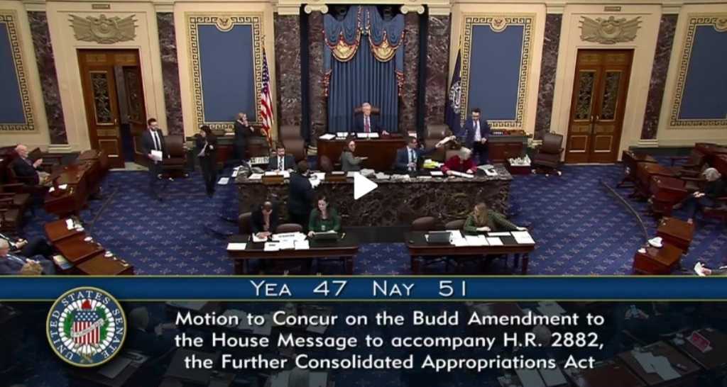 Senator Bill Hagerty: Every Single Senate Democrat Voted Against My Amendment that Would Stop Biden Admin from Using Taxpayer Dollars to Charter Flights for Hundreds of Thousands of Illegal Aliens from Their Countries Directly to American Towns to be Resettled