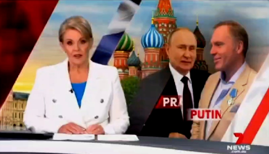 West Australian Councillor Adrian McRae Continues to be Under Attack by the Australian Media this Morning over his Trip to Moscow as an International Observer for President Putin’s Election