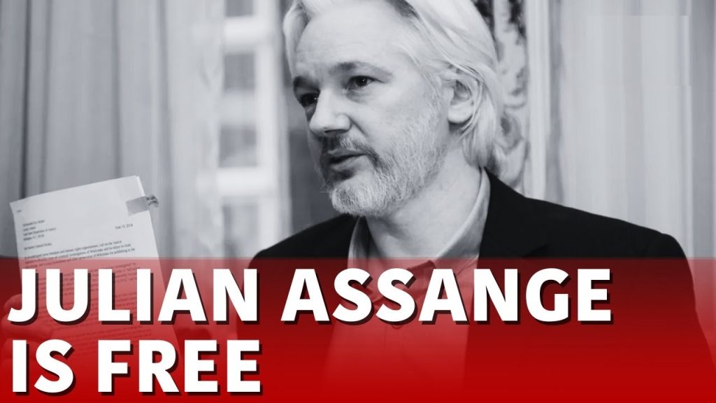 Julian Assange is Free