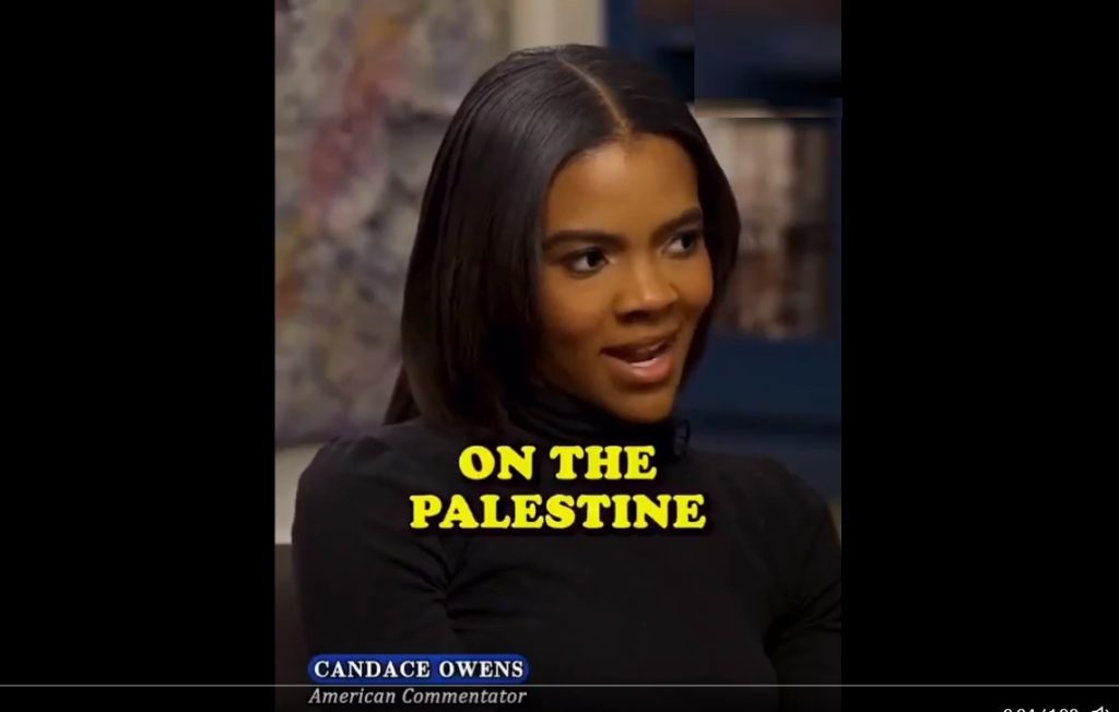 CANDACE OWENS: All of Hollywood is Silent on the Palestine/Israel Issue
