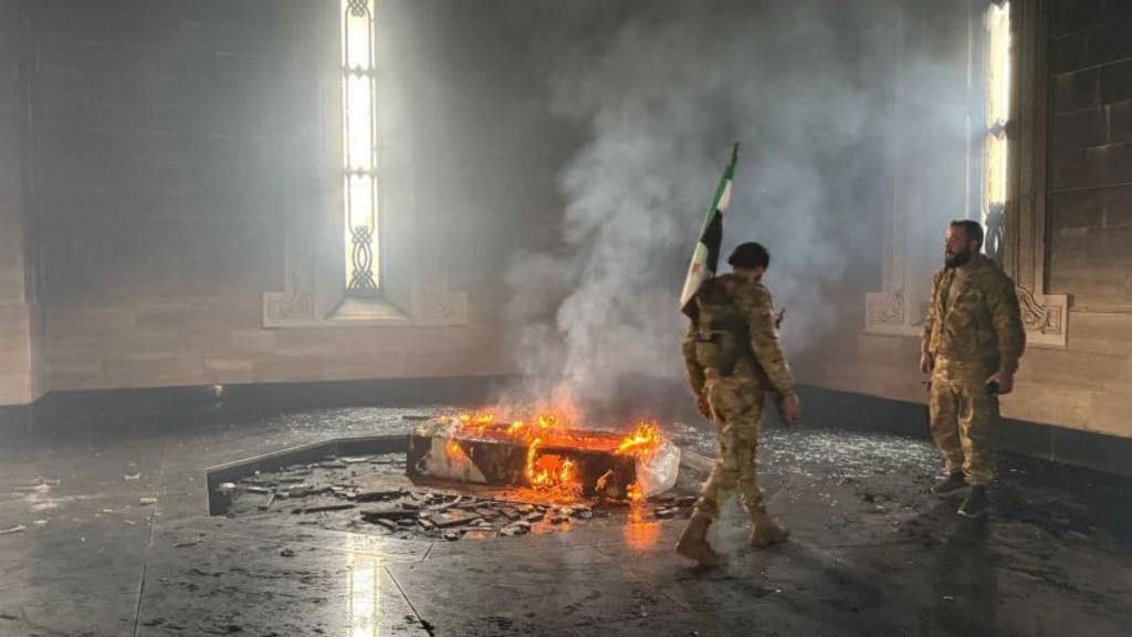 The Islamists who Seized Power in Syria Burned the Grave of Bashar Al-Assad’s Father