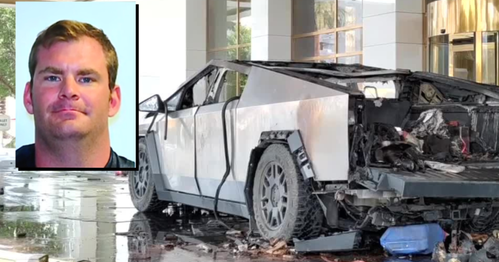 Police have Identified the Suspect in the Explosion of a Tesla Cybertruck in Las Vegas as 37-year-old Matthew Leavelsberger, Who Previously Served in the US Army, KTNV-TV Reports