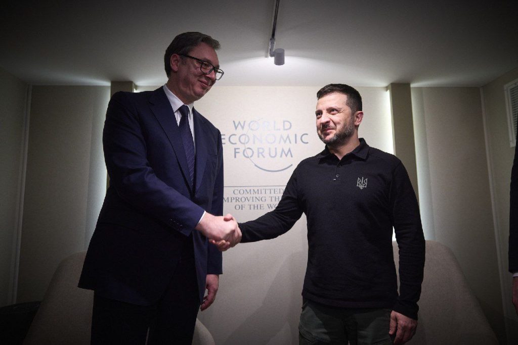 Zelensky Held a Meeting with the President of Serbia, Aleksandar Vučić