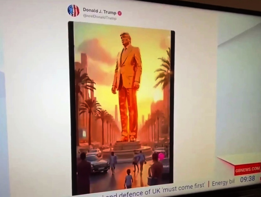 Bev Turner on GB News Gives Her Take on Why Trump Has Put this AI Video on Rebuilding Gaza