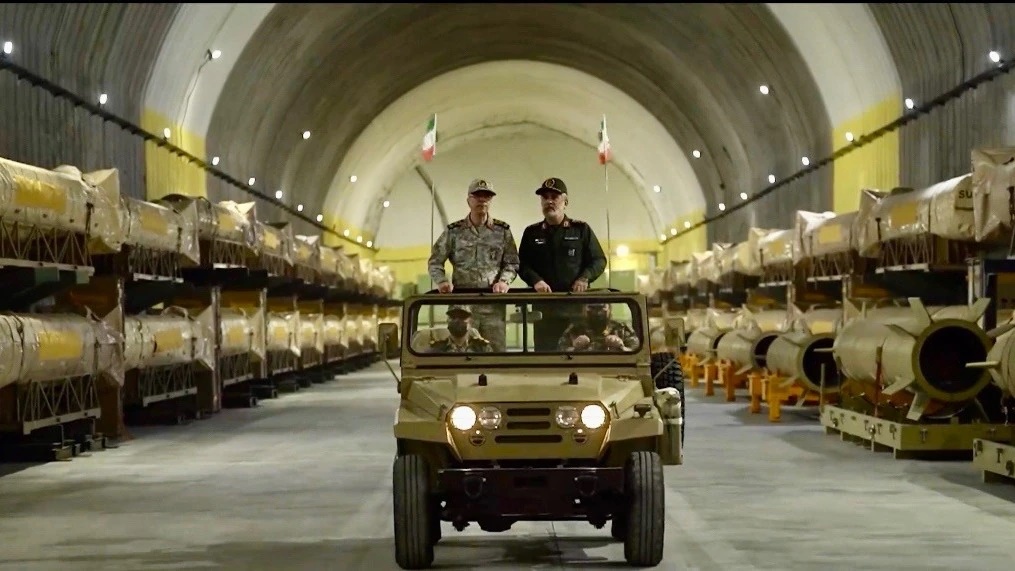 Iran’s IRGC Has Revealed Yet Another Secret Underground Missile Base With Thousands of Missiles Inside
