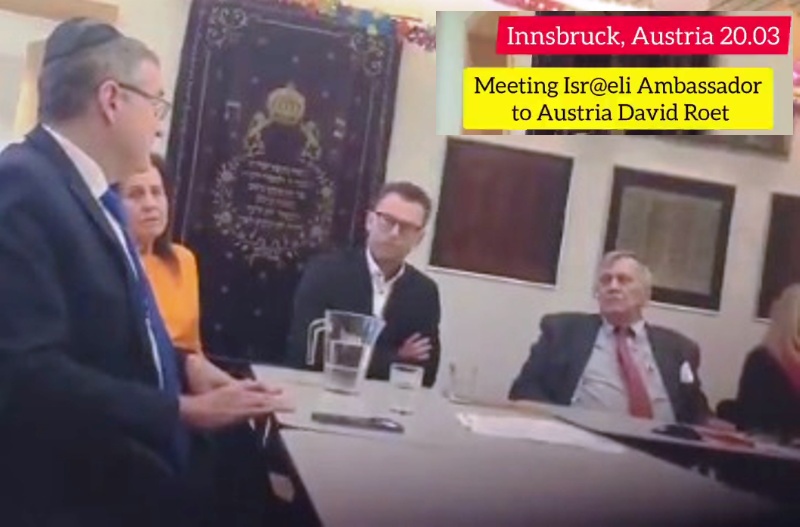 Israeli Envoy to Austria Stubbornly Brags About Gaza Military Operations, Also Adds That Kids Deserve Death Penalty