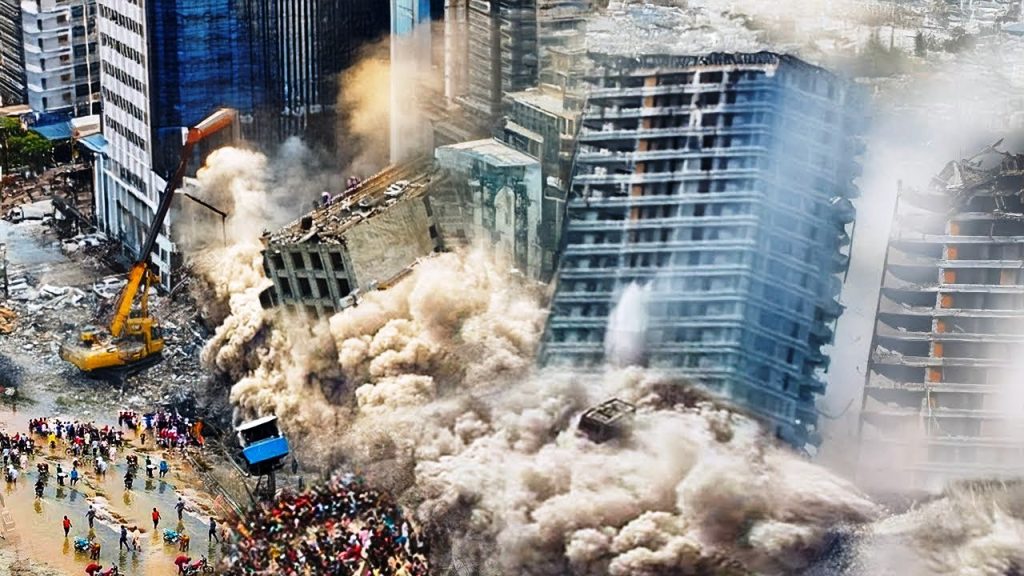 Earthquake in Myanmar! Massive Destruction in Thailand and China, People Trapped
