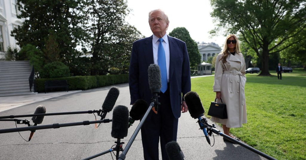 Trump Says He Pushed Netanyahu on Gaza Aid
