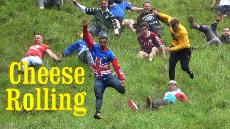 Broken Bones and Human De-brie: At Least Two Hospitalized After Vicious Tumble Down Cooper Hill During Traditional Cheese-rolling Race in England