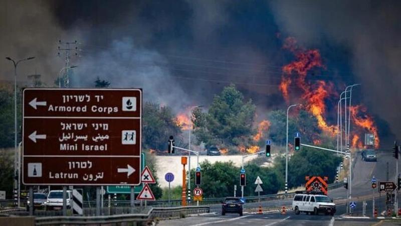 Suspected Arson Attacks Result In Massive Fires Threatening Jerusalem