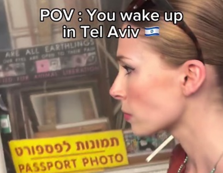 A French Travel Blogger Documents the Destruction and Atmosphere in War-time Tel Aviv