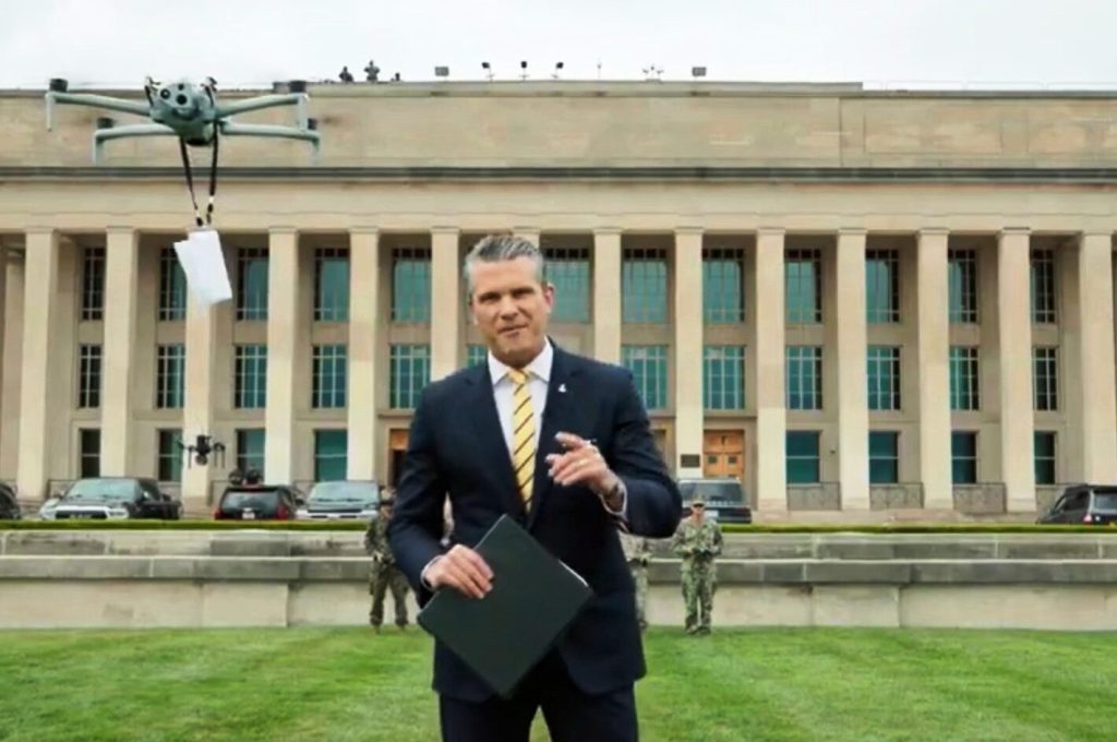 American Defense Chief Pete Hegseth Announced an Increase of “Thousands of Units” in the Production of American Drones