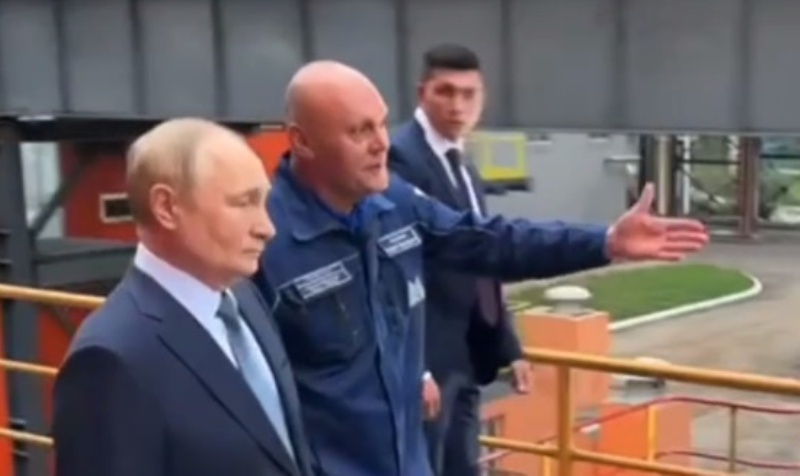 Putin is Visiting the Massive Soviet Era Magnitogorsk Iron and Steel Works Which Supplies Russia’s Defense Industry