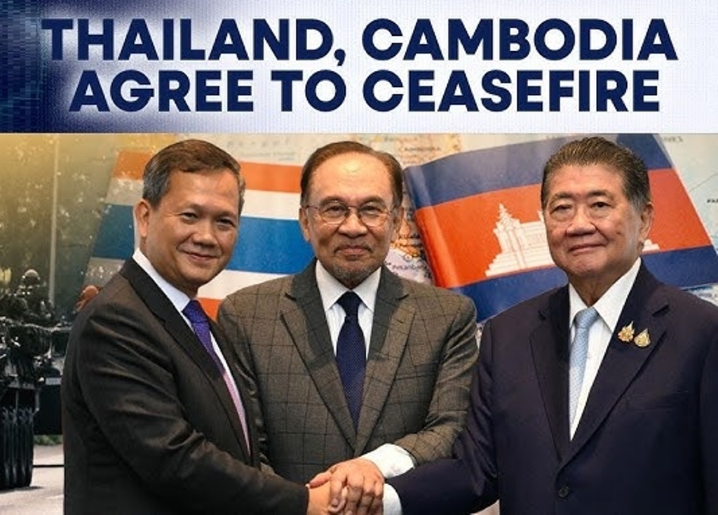 Thailand and Cambodia Agreed to a Ceasefire Within 24 Hours