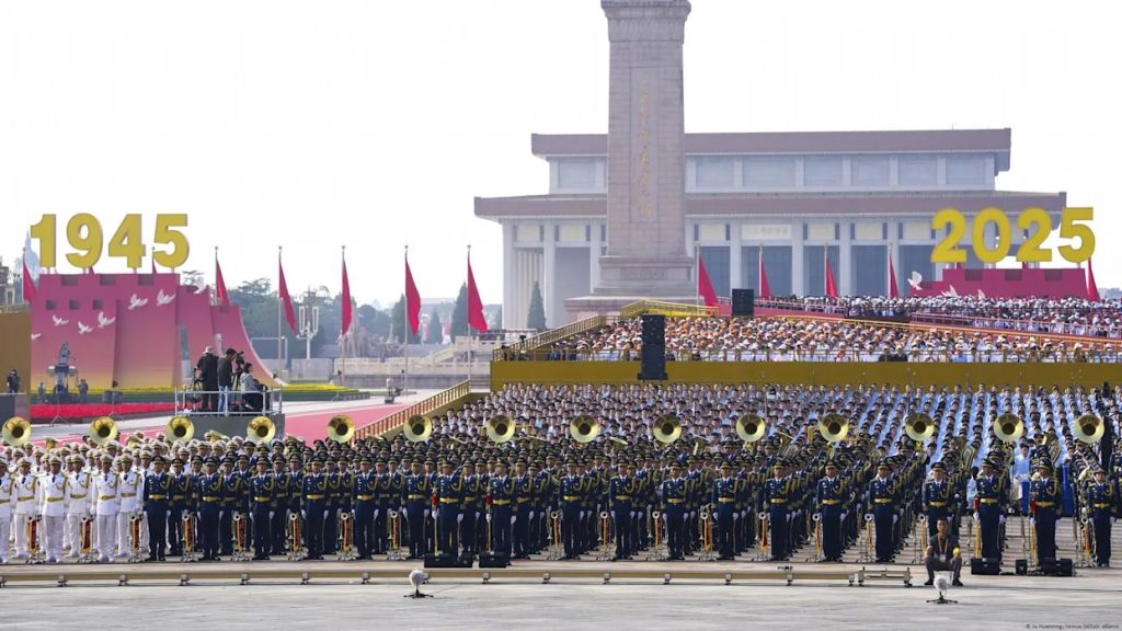 China’s Largest Military Parade Commences