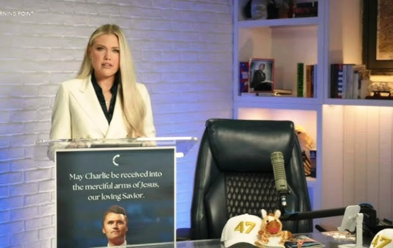 Erika Addresses the Nation after the Assassination of her Husband, Charlie Kirk