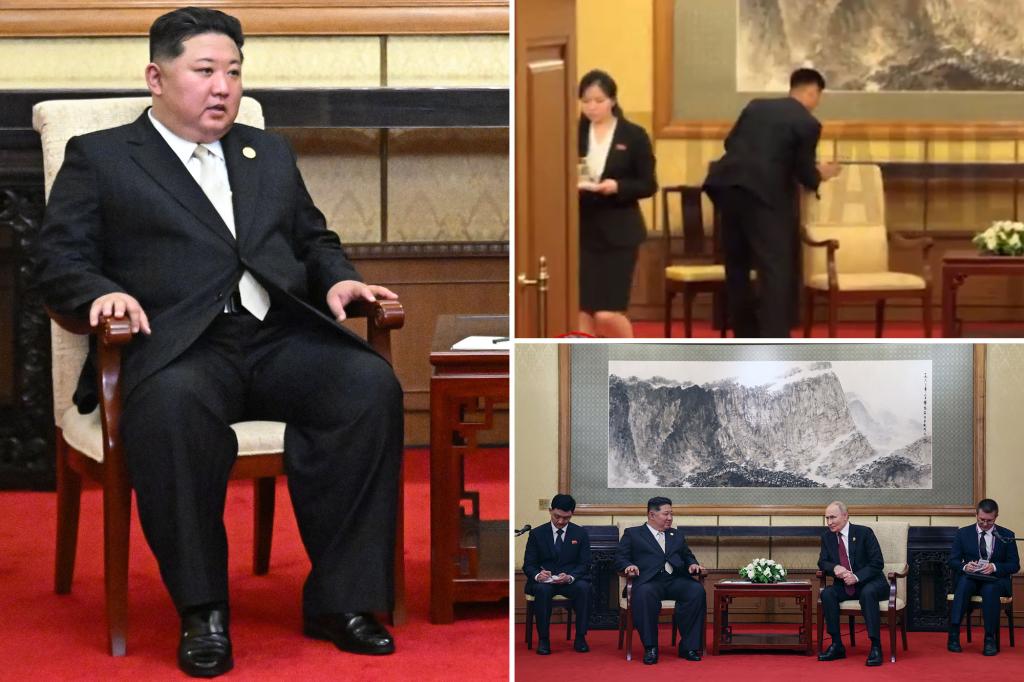 Kim Jong Un Traveled to China with Private Toilet to Protect DNA — As Staff Carefully Cleans After Putin Sit-down