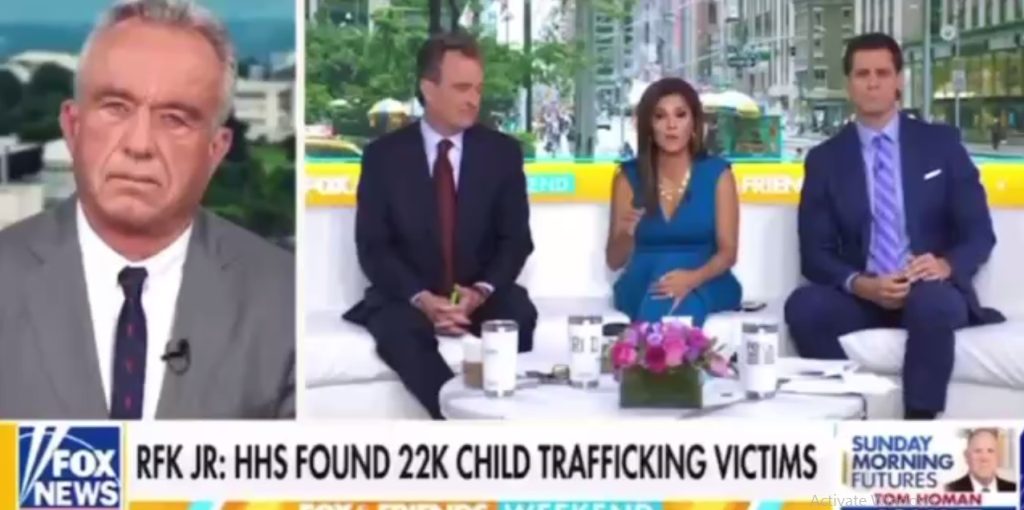 RFK JR Talks about the 476,000+ Missing Children